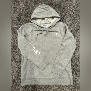 grey champion hoodie